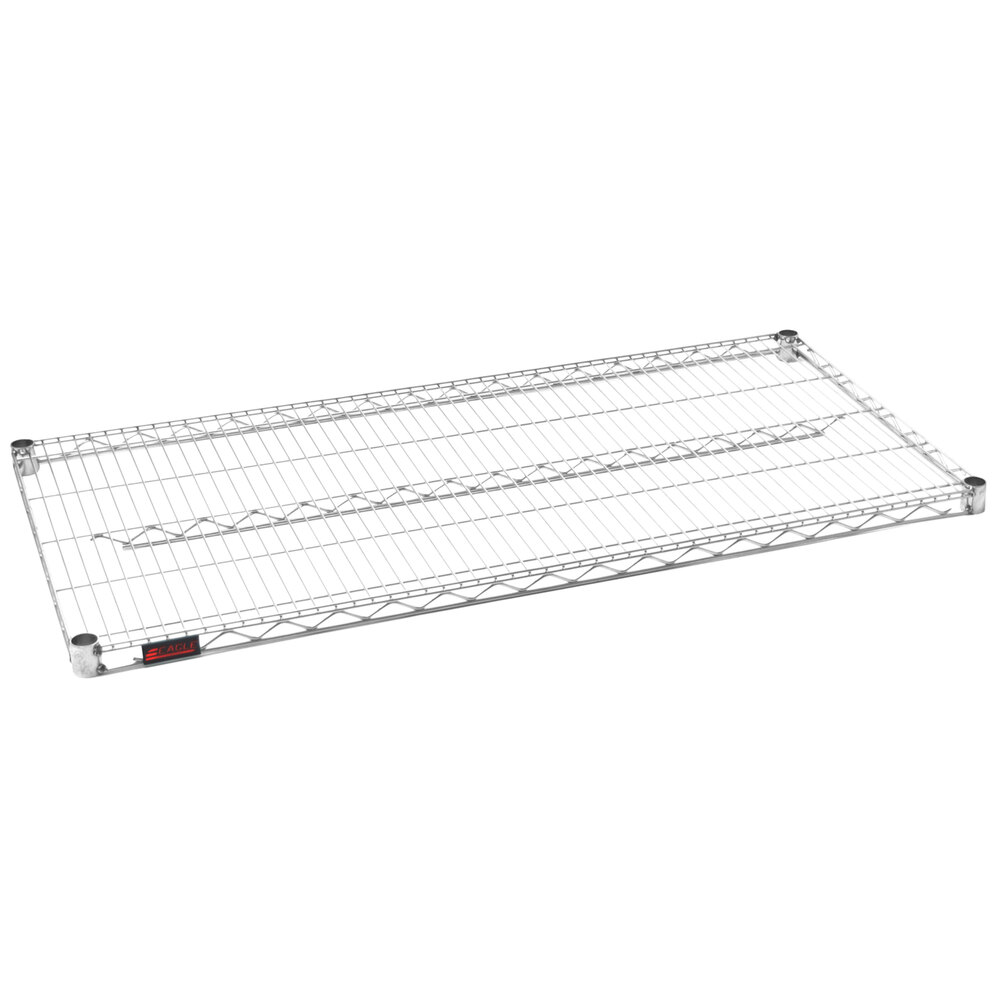 Eagle Group 2448S NSF Stainless Steel 24" x 48" Wire Shelf