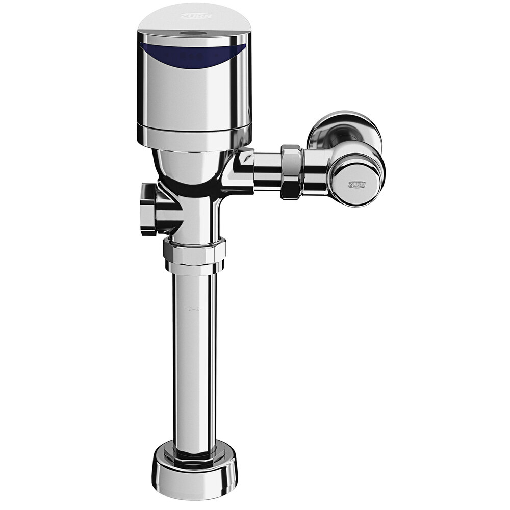 Zurn Elkay ZER6000AV-WS1-TM Chrome Plated Sensor Operated Battery Powered Exposed Diaphragm Water Closet Flush Valve - 1.6 GPF