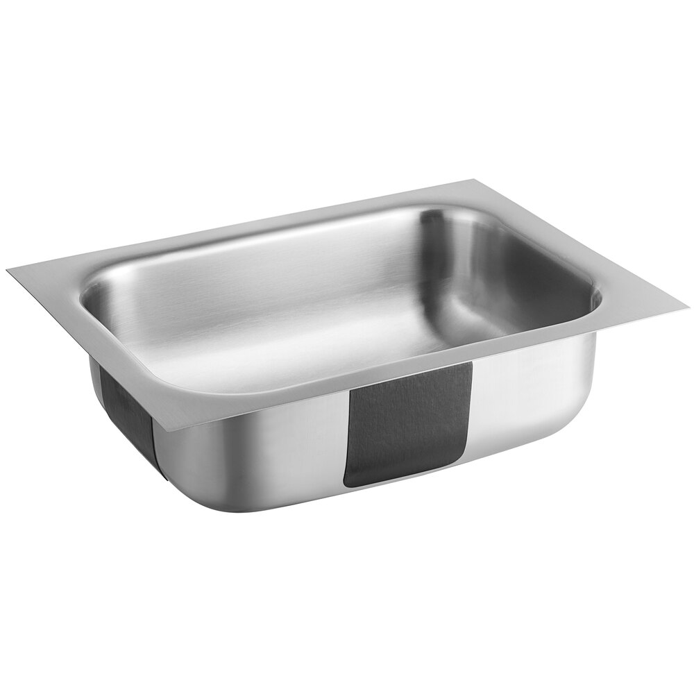 Waterloo 10" x 14" x 5" 18 Gauge Stainless Steel One Compartment Undermount Sink