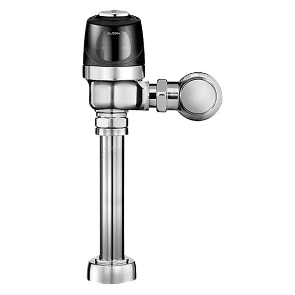 Sloan 3790011 8111-1.6-OR Polished Chrome Single Flush Sensor Flushometer with Electrical Override for Toilets (1.6 GPF)
