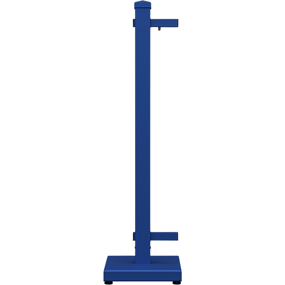 SelectSpace 10" x 10" x 36" Royal Blue Standard End Stand
