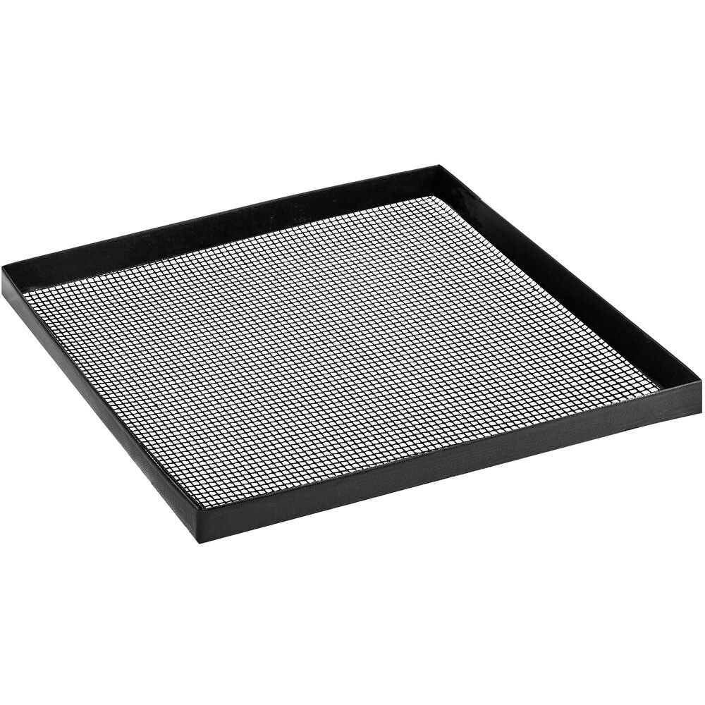 Assure Parts 13 1/2" x 13 1/2" Loose Weave Mesh Non-Stick Basket for Rapid Cook Ovens