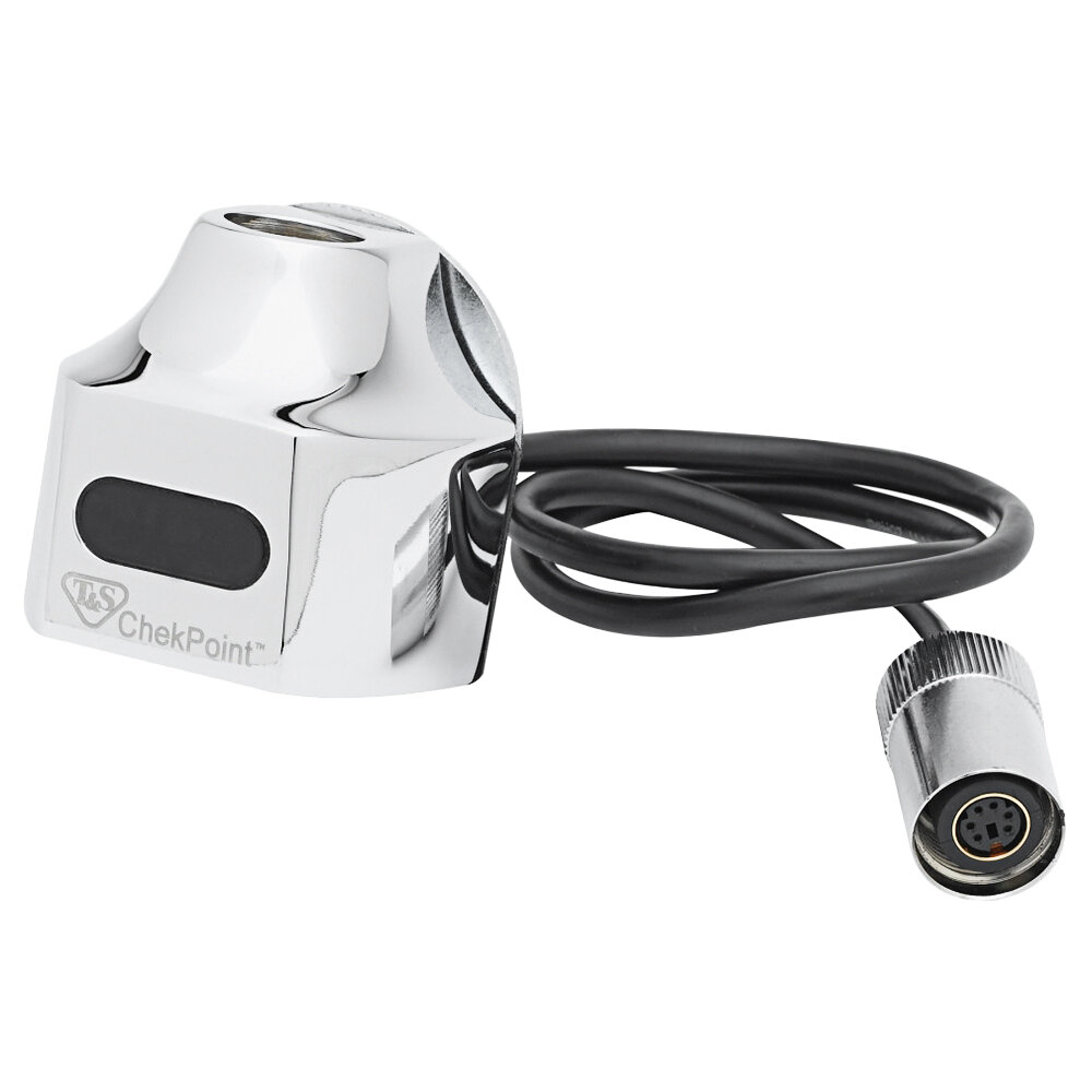 T&S EC-3101-LN Wall Mounted ChekPoint Hands-Free Sensor Faucet without Nozzle ADA Compliant