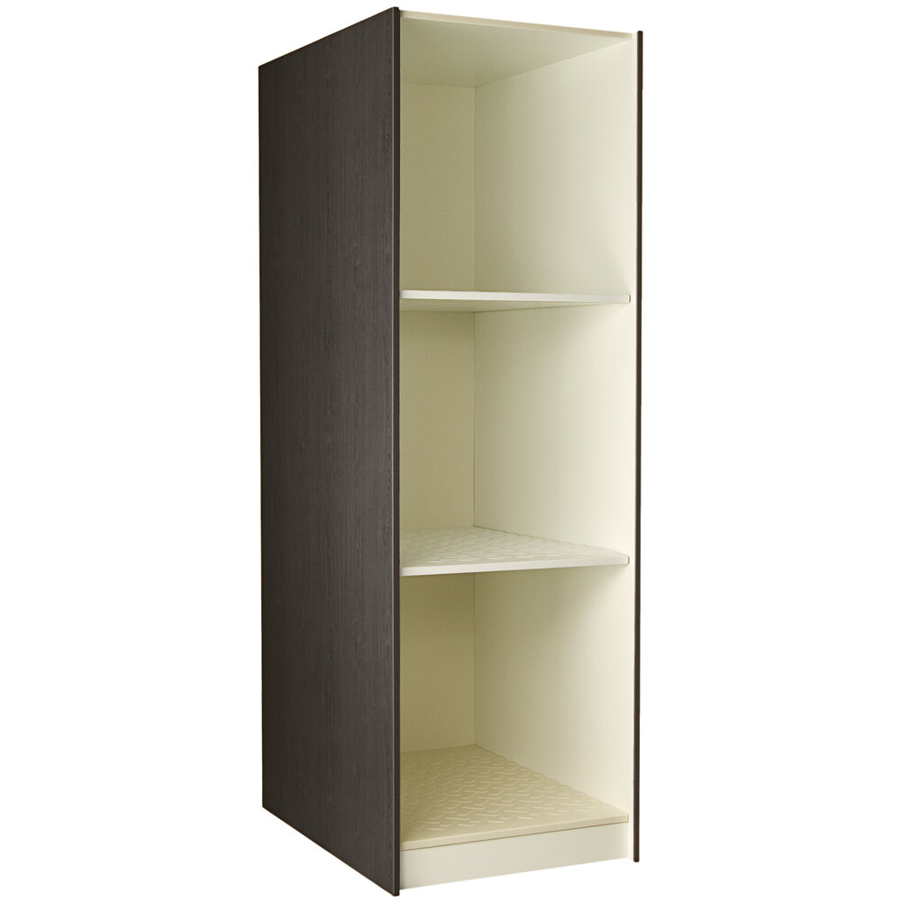 I.D. Systems 40" Deep Dark Elm 3 Compartment Instrument Storage Cabinet 89432 278440 Z020