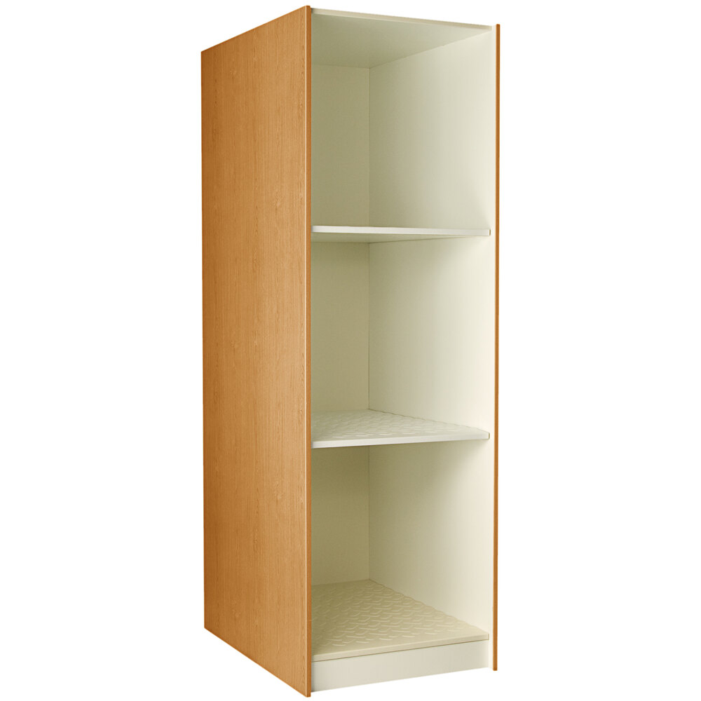 I.D. Systems 40" Deep Maple 3 Compartment Instrument Storage Cabinet 89432 278440 Z073