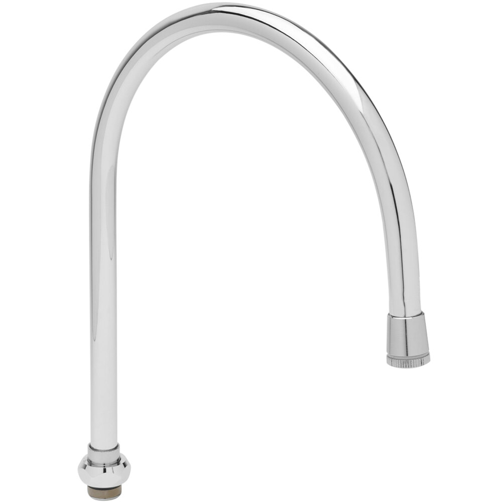 T&S 135X 8 3/4" Swivel Gooseneck Faucet Nozzle