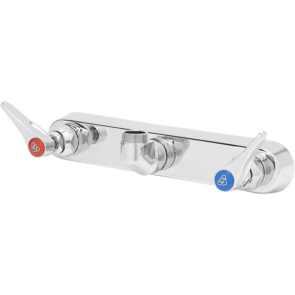 T&S B-1125-LN Wall Mounted Workboard Base Faucet with 8" Centers