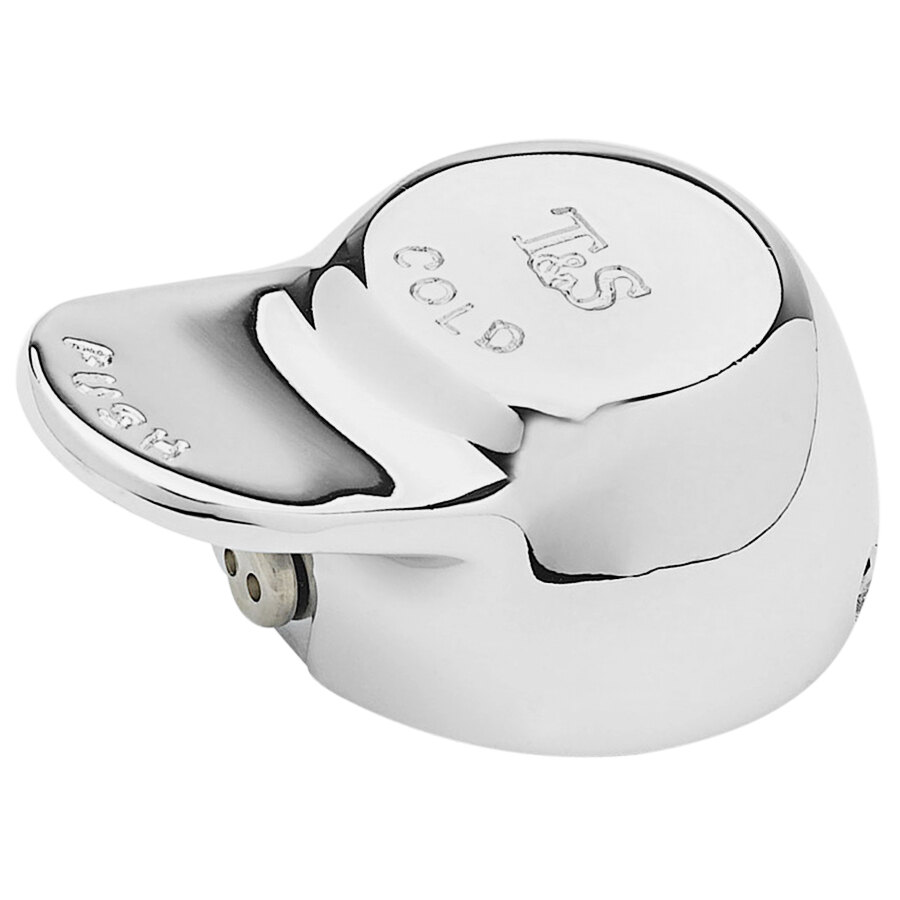 T&S PA-C Chrome Plated Die Cast Pivot Action Cold Cap Handle