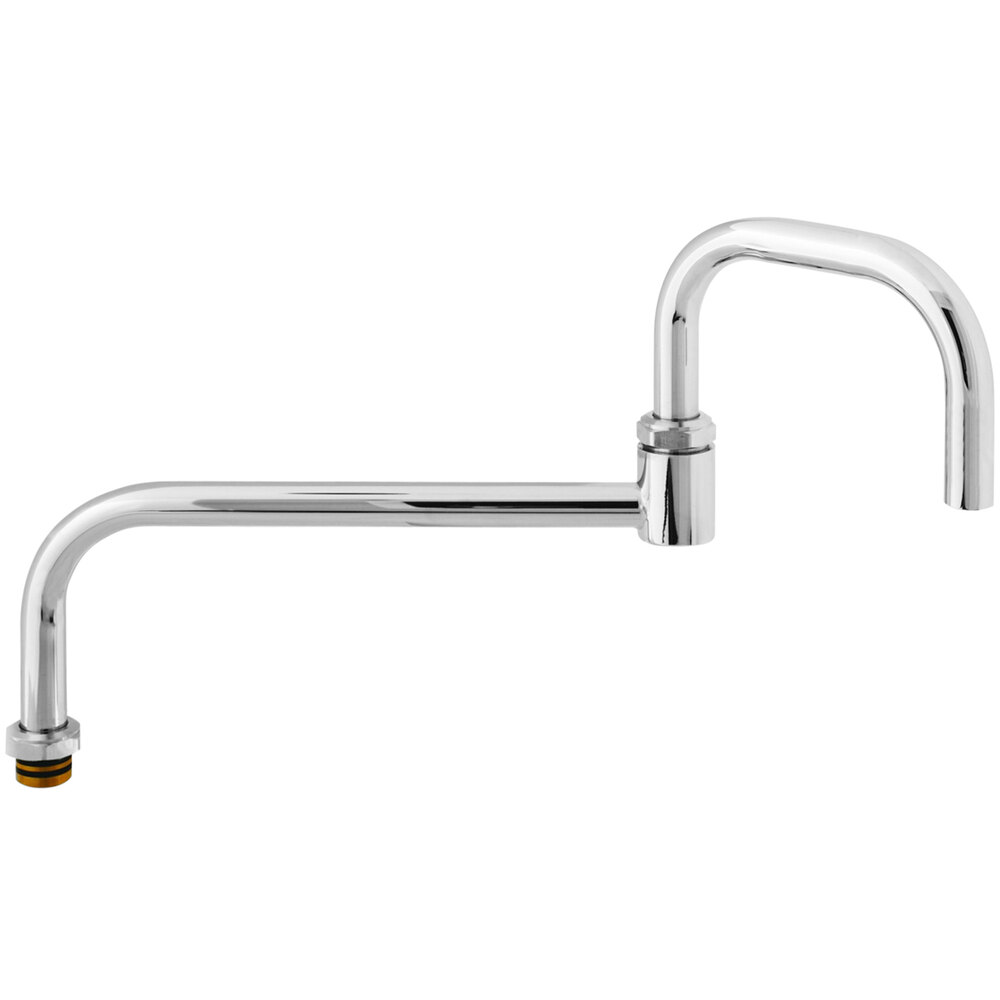 T&S BF-0178-A Big Flo Double Joint Nozzle with 12" Back Section and 6 1/2" Front Section