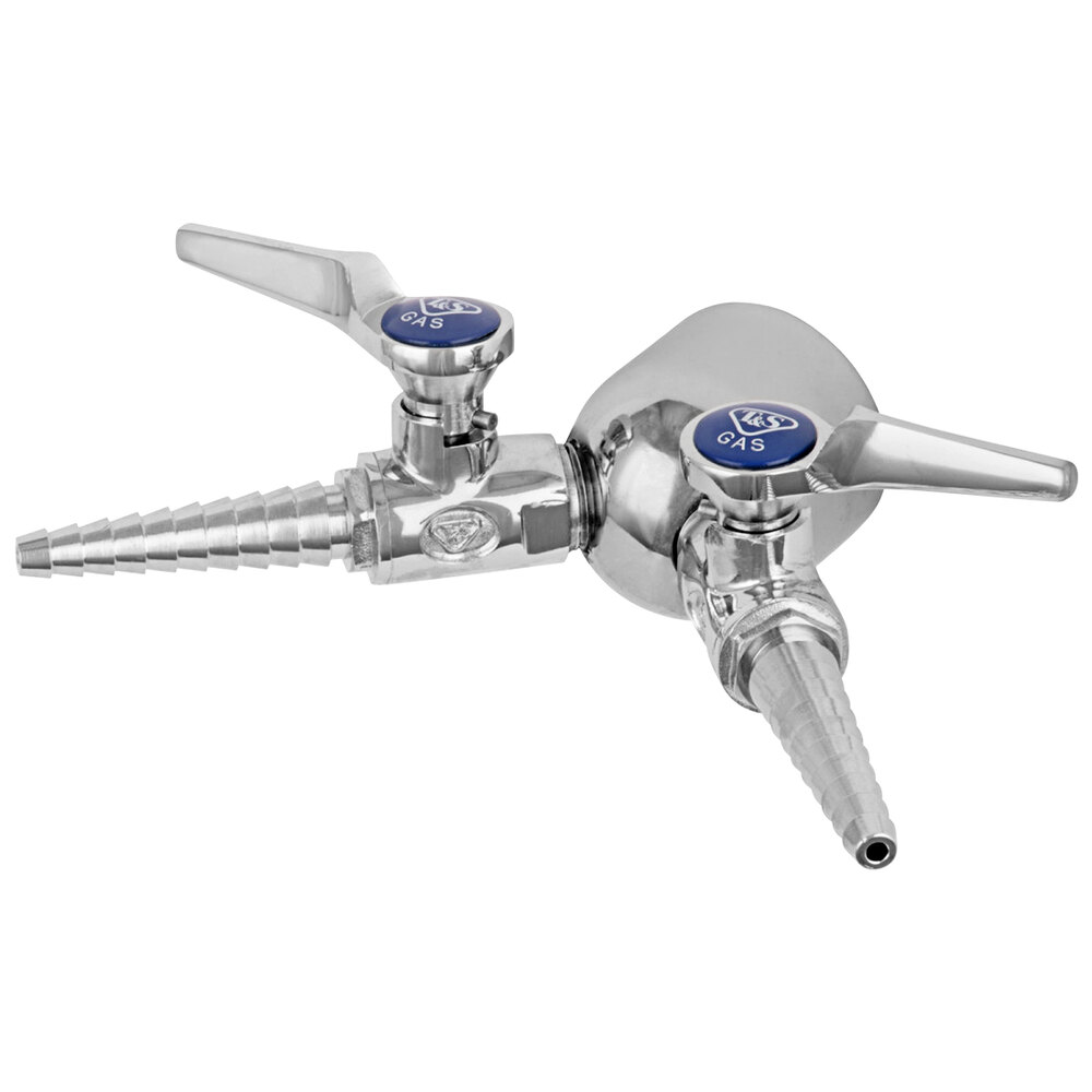 T&S BL-4250-02 Double Panel Flange with Two Hose Cocks