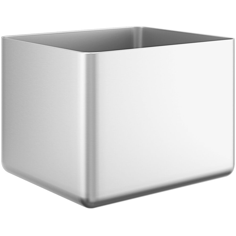 Regency 14" x 16" 14-Gauge Stainless Steel Fabricated Weld-In Undermount Sink Bowl - 12" Deep