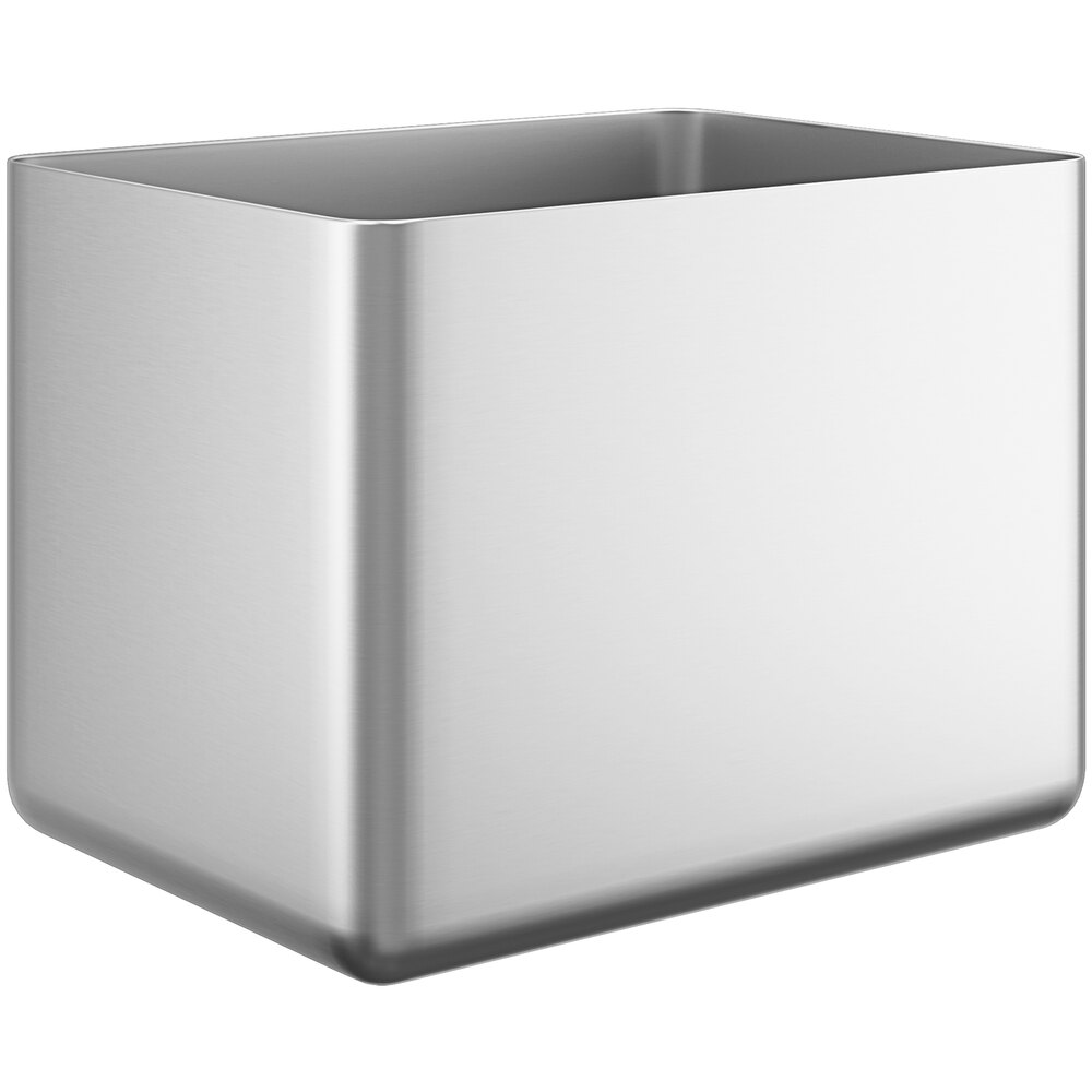 Regency 12" x 16" 14-Gauge Stainless Steel Fabricated Weld-In Undermount Sink Bowl - 12" Deep