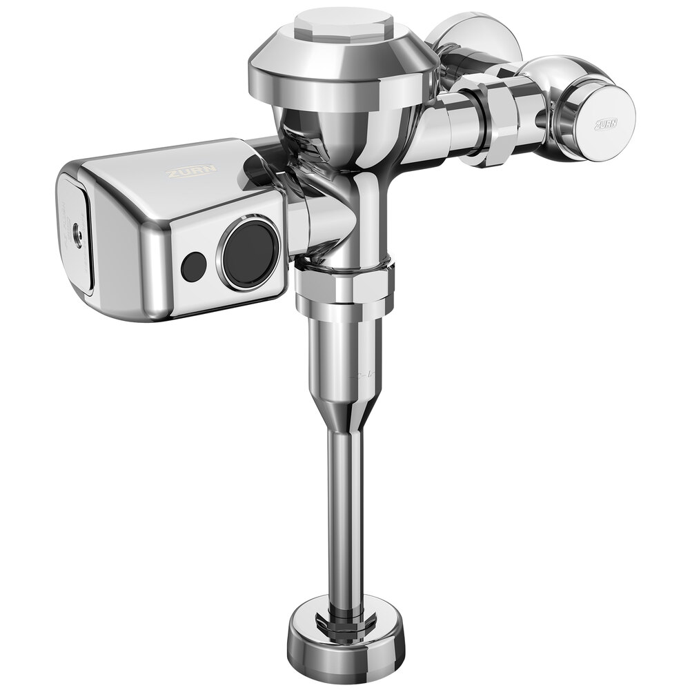 Zurn Elkay ZER6003AV-ULF-W2 E-Z Flush Urinal Flush Valve with Battery Powered Automatic Sensor - 0.125 GPF