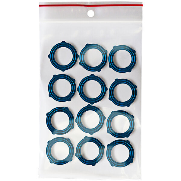 Sani-Lav W12 High-Temperature Viton Rubber Washers - 12/Pack