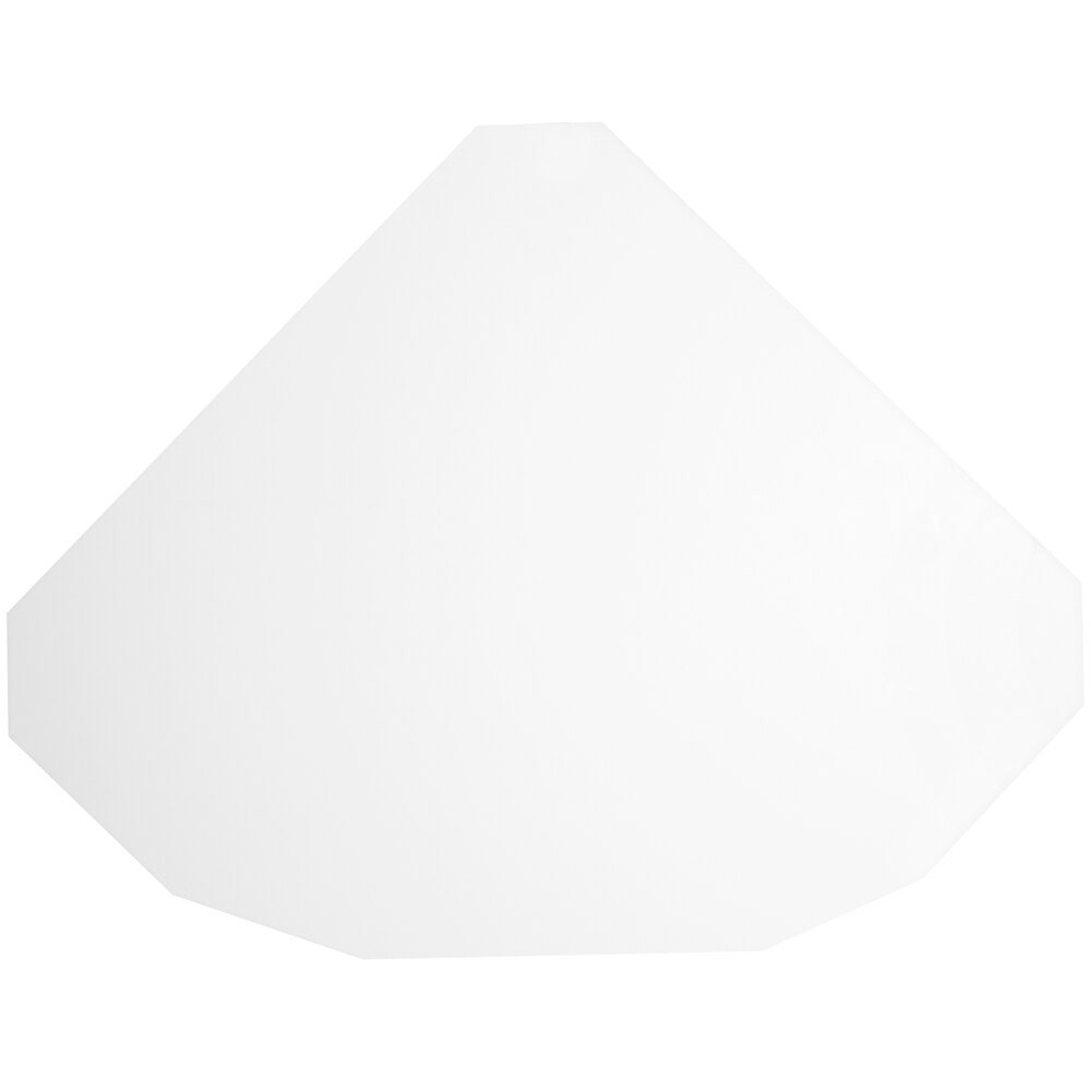 Regency Shelving 18" Clear PVC Corner Shelf Liner