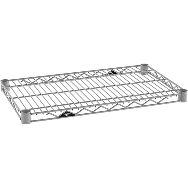 Metro 1424NK4 Super Erecta Metroseal 4 14" x 24" Gray Wire Shelf