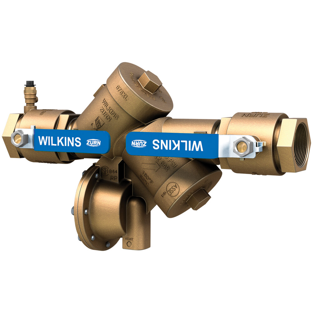Zurn Elkay 2-975XL 2" Reduced Pressure Principle Backflow Assembly - 175 PSI