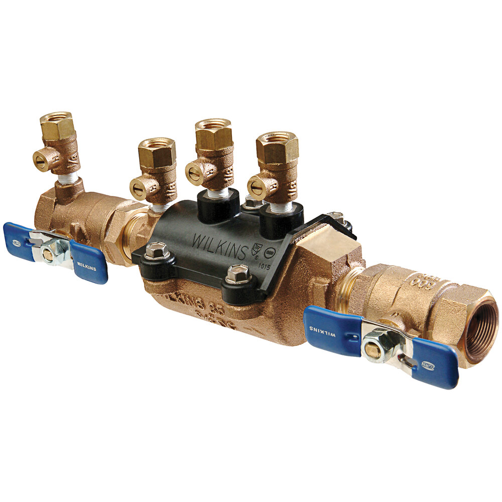 Zurn Elkay 34-350 3/4" Double Check Valve Backflow Preventer for Non-Potable Water Lines