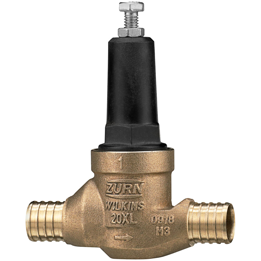 Zurn Elkay 1-20XLDUPEX 1" Double FNPT Union and Integral Male Crimp PEX Connection Water Pressure Reducing Valve