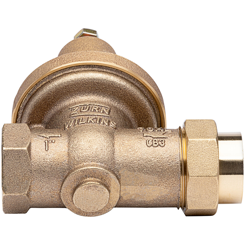 Zurn Elkay 1-70XL 1" Standard FNPT Union Connection Water Pressure Reducing Valve with 20 Mesh Strainer Screen