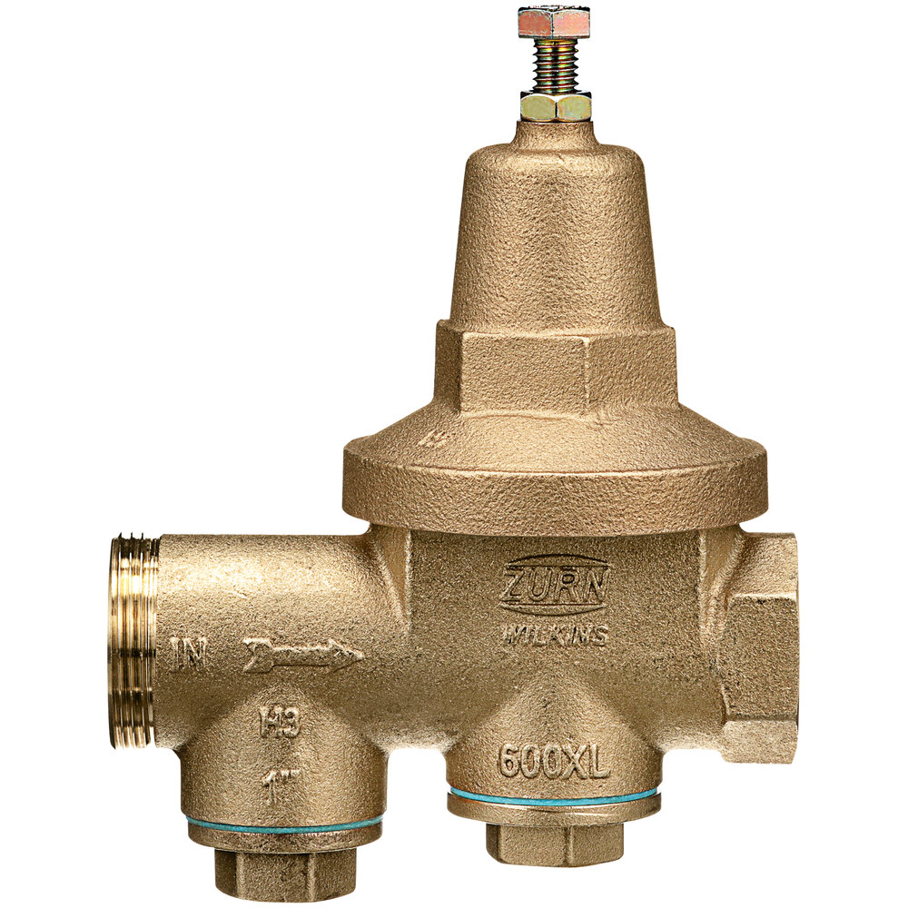 Zurn Elkay 1-600XL 1" Standard FNPT Union Connection Water Pressure Reducing Valve with Integral Stainless Steel Strainer
