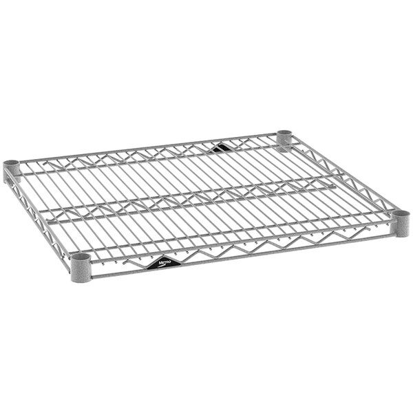 Metro 2124NK4 Super Erecta Metroseal 4 21" x 24" Gray Wire Shelf