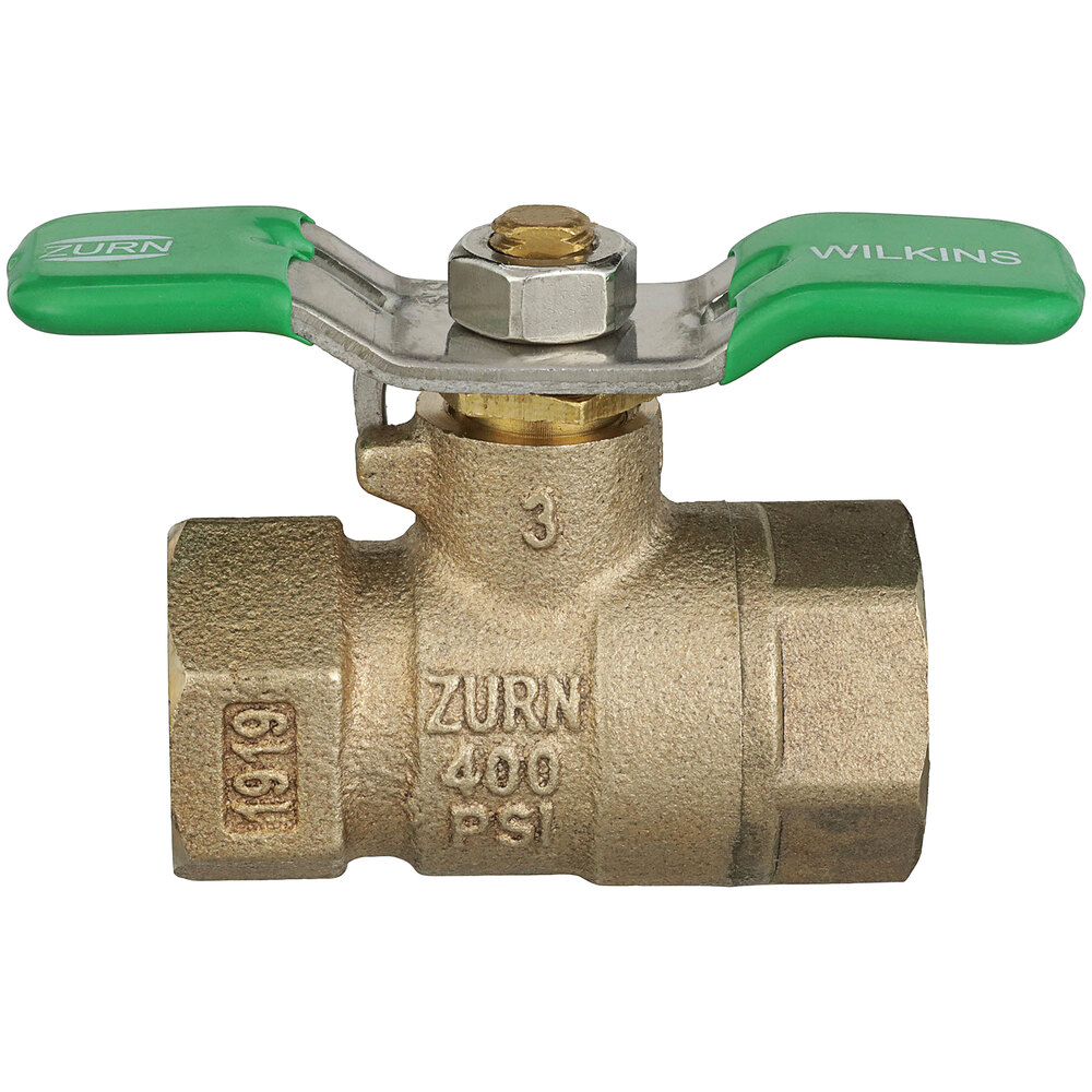 Zurn Elkay 34-850XL 3/4" Quarter Turn Bronze Ball Valve