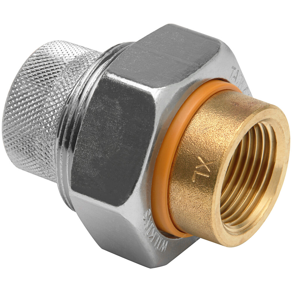 Zurn Elkay 114-DUXL 1 1/4" Iron / Brass Dielectric Union Pipe Fitting