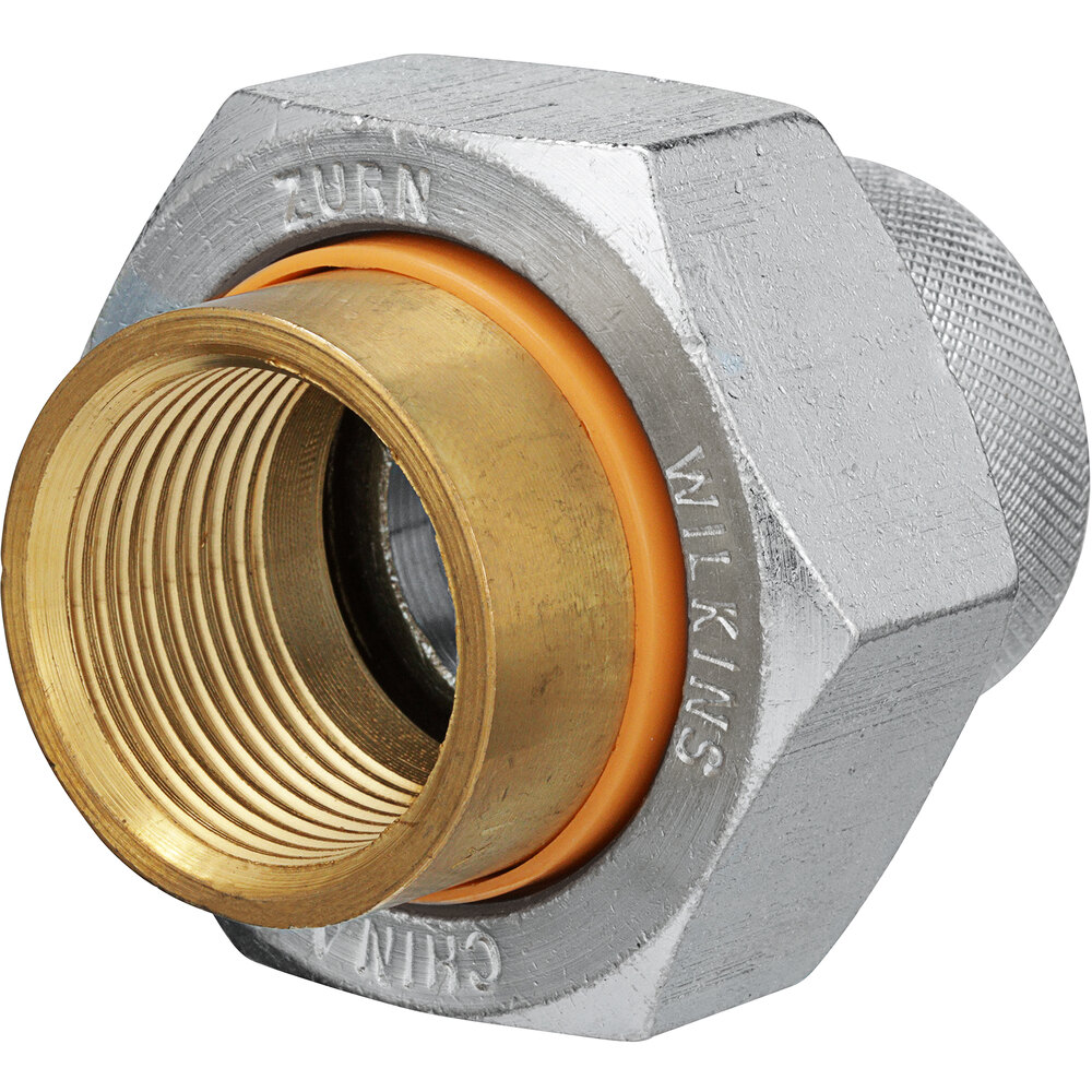 Zurn Elkay 1-DUXL 1" Iron / Brass Dielectric Union Pipe Fitting