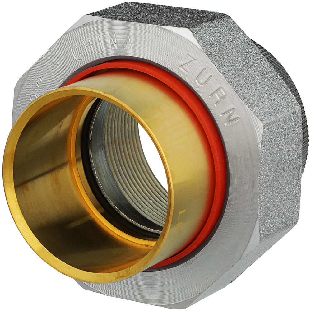 Zurn Elkay 2-DUXLC 2" Iron / Copper Dielectric Union Pipe Fitting
