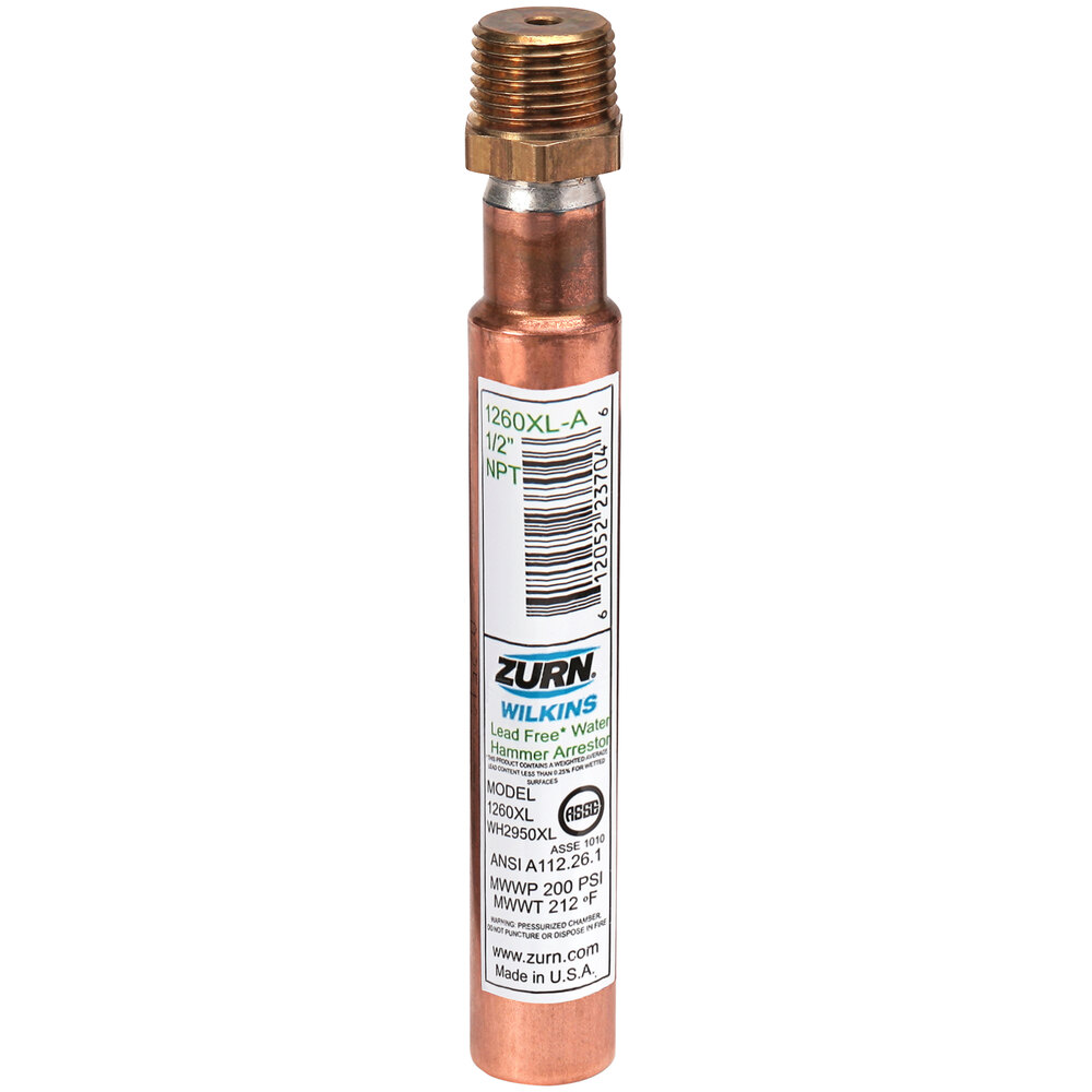 Zurn Elkay 1260XL-A 1/2" Water Hammer Arrester