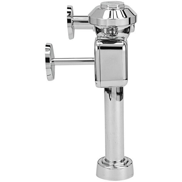 Zurn Elkay ZEMS6000PL-WS1-W1 11 1/2" Aquaflush Chrome Plated Automatic Exposed Diaphragm Flush Valve for Water Closets - 1.6 GPF
