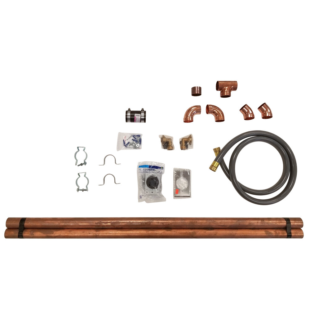 Rational 87.01.404US Copper Drain Installation Kit for Electric SCC/CMP XS