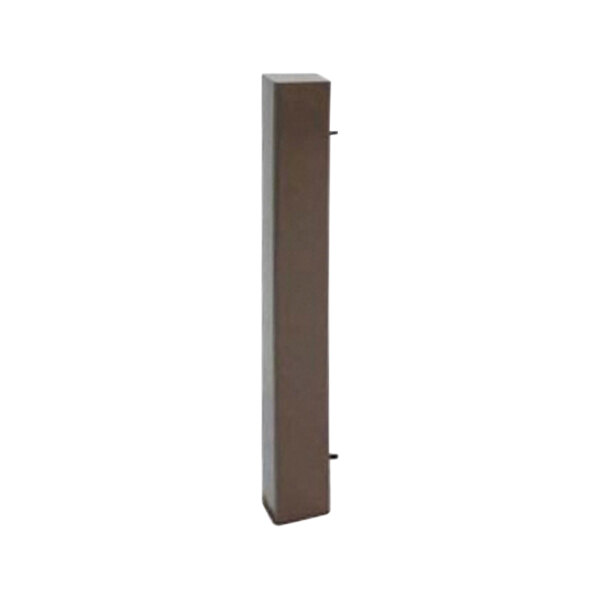 Wausau Tile 54" Inground Mount Steel End Post for Fence Panels