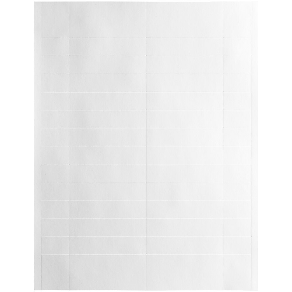 Regency Space Solutions 3" x 3/4" Label Inserts - 600/Pack