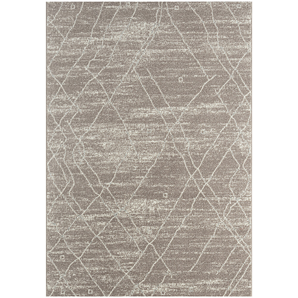 Abani Casa Collection 4' x 6' Beige Distressed Southwestern Tribal Area Rug