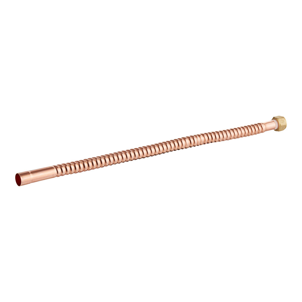 Easyflex EFWC-034C-1060-24 24" Copper Water Heater Connector with 3/4" Female Connection and 3/4" Sweat Connection
