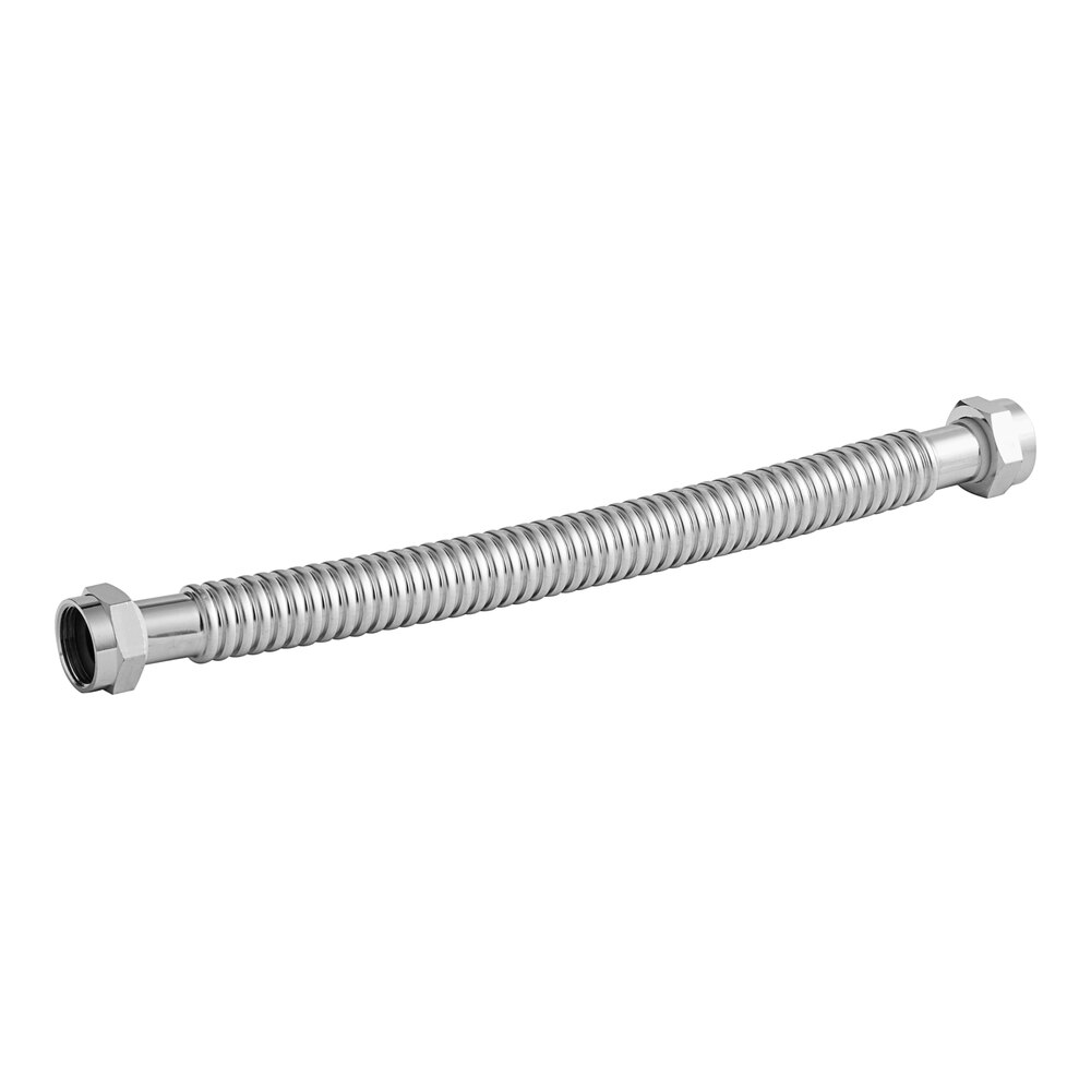 Easyflex EFWC-100-SS-1212-18 18" Stainless Steel Water Heater Connector with 1" Female Connections