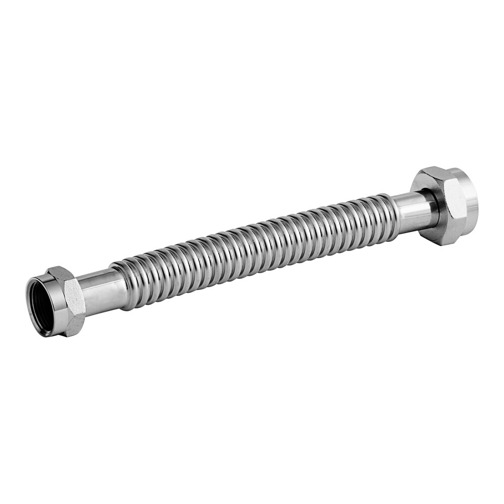 Easyflex EFWC-100-SS-1213-12 12" Stainless Steel Water Heater Connector with 1" Female Connection and 1 1/4" Female Connection