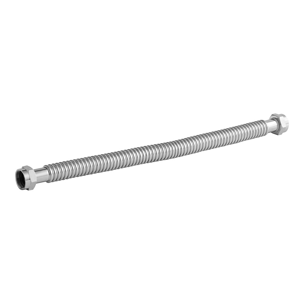 Easyflex EFWC-100-SS-1212-24 24" Stainless Steel Water Heater Connector with 1" Female Connections