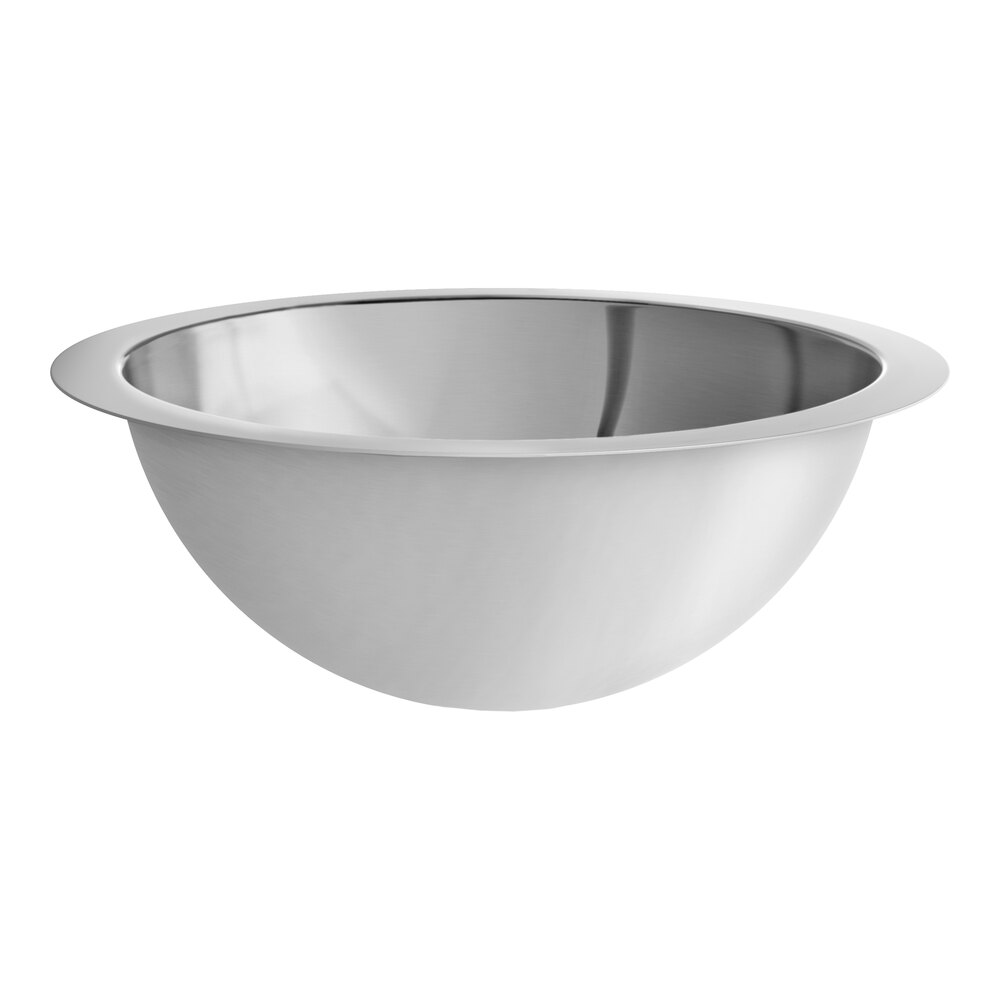 Regency 13 13/16" x 5" 20-Gauge One Compartment Round Undermount Sink
