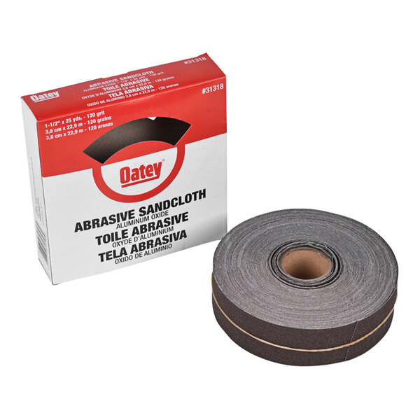 Oatey 31318 1 1/2" x 75' Plumber's Abrasive Sand Cloth