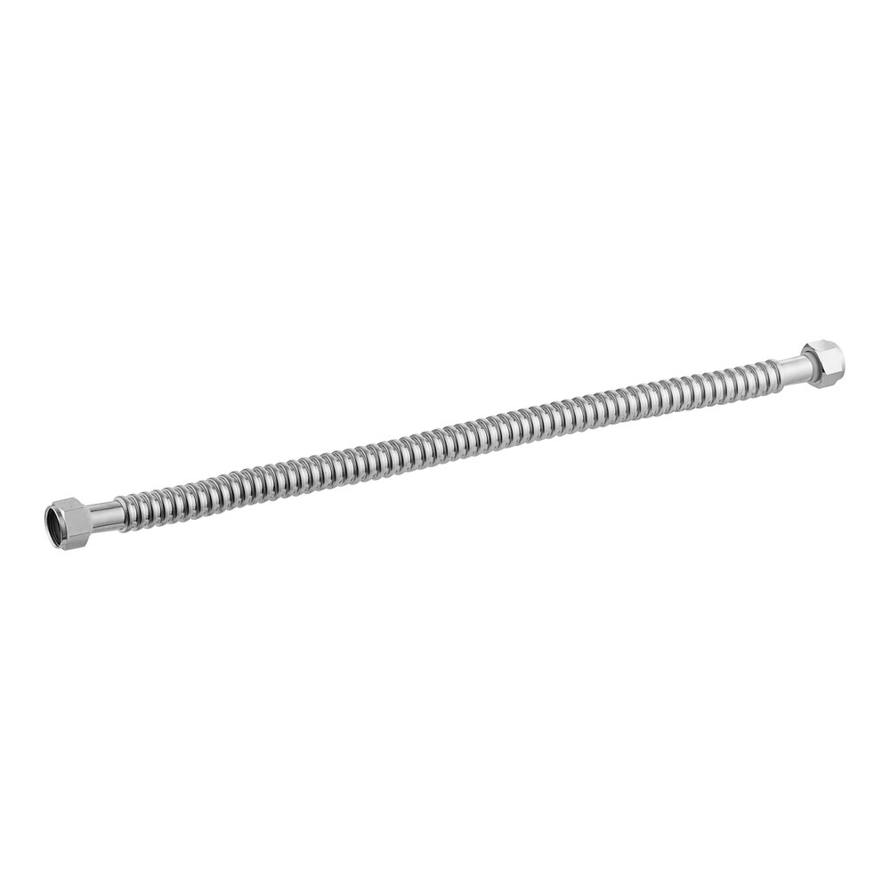 Easyflex EFWC-034-SS-1010-24 24" Stainless Steel Water Heater Connector with 3/4" Female Connections