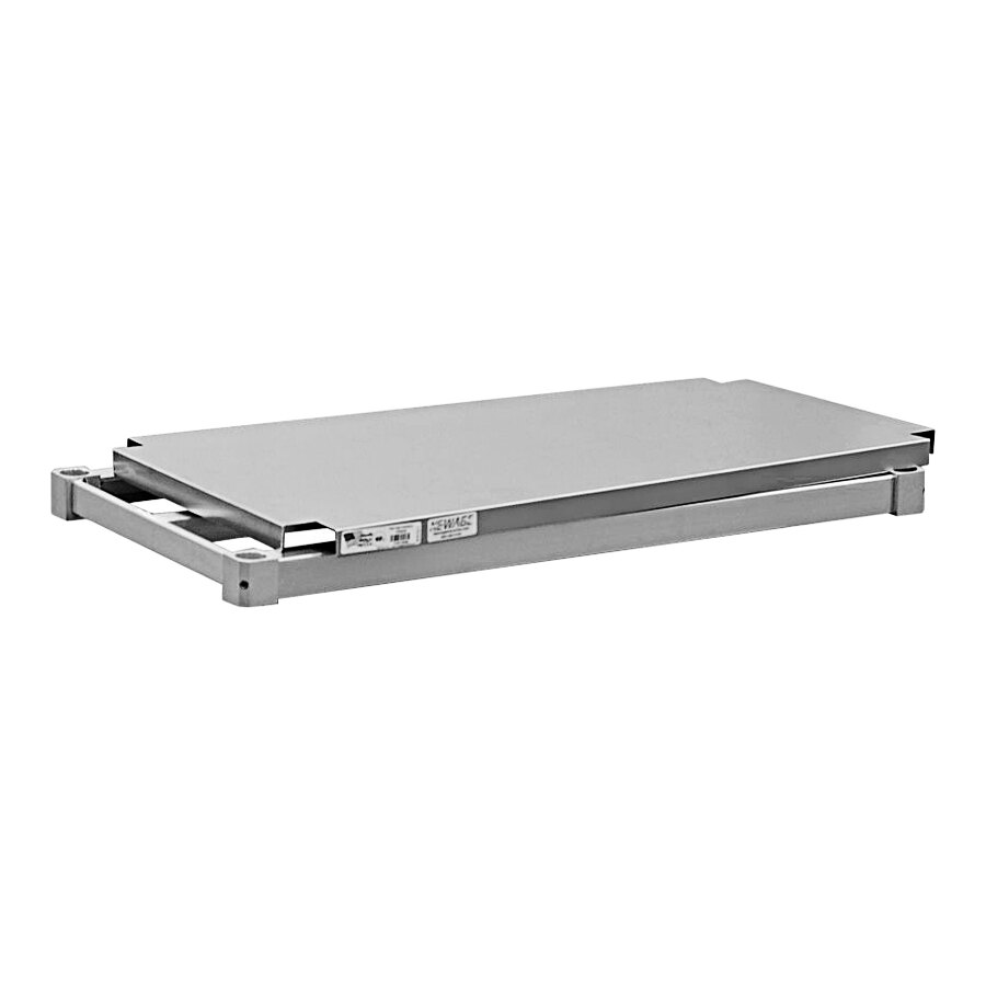 New Age 1860SB Solid Brute Series 18" x 60" Adjustable Aluminum Solid Shelf