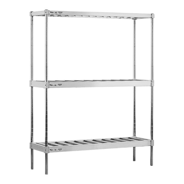 New Age 60" x 18" x 76" 6 Keg Aluminum Keg Rack NS933