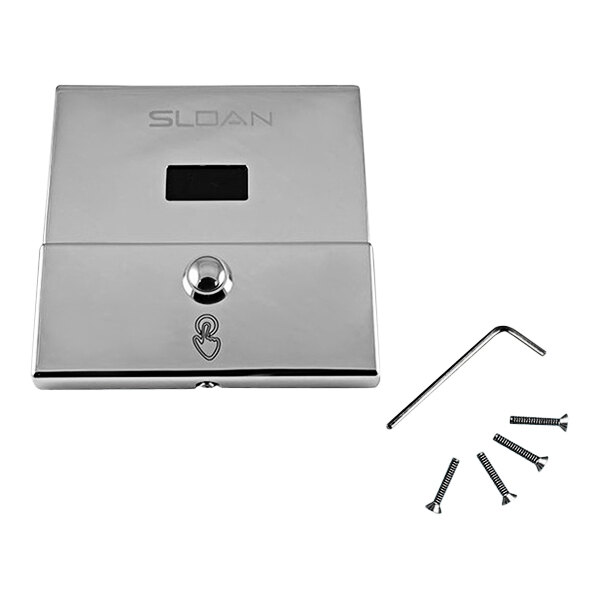 Sloan 3305104 Cover Plate Kit with Sensor and Override Switch for Royal Water Closet Flushometers