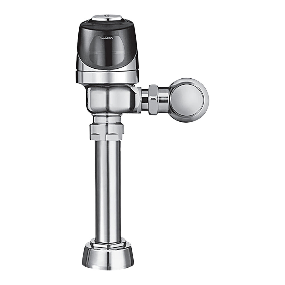 Sloan 3250404 G2 Battery-Powered Chrome Single Flush Exposed Sensor Water Closet Flushometer - 3.5 GPF