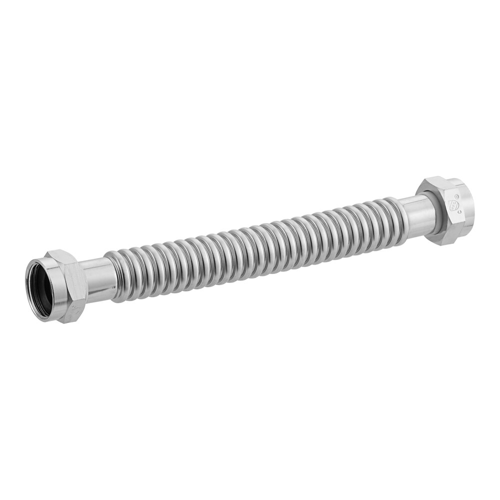 Easyflex EFWC-100-SS-1212-12 12" Stainless Steel Water Heater Connector with 1" Female Connections