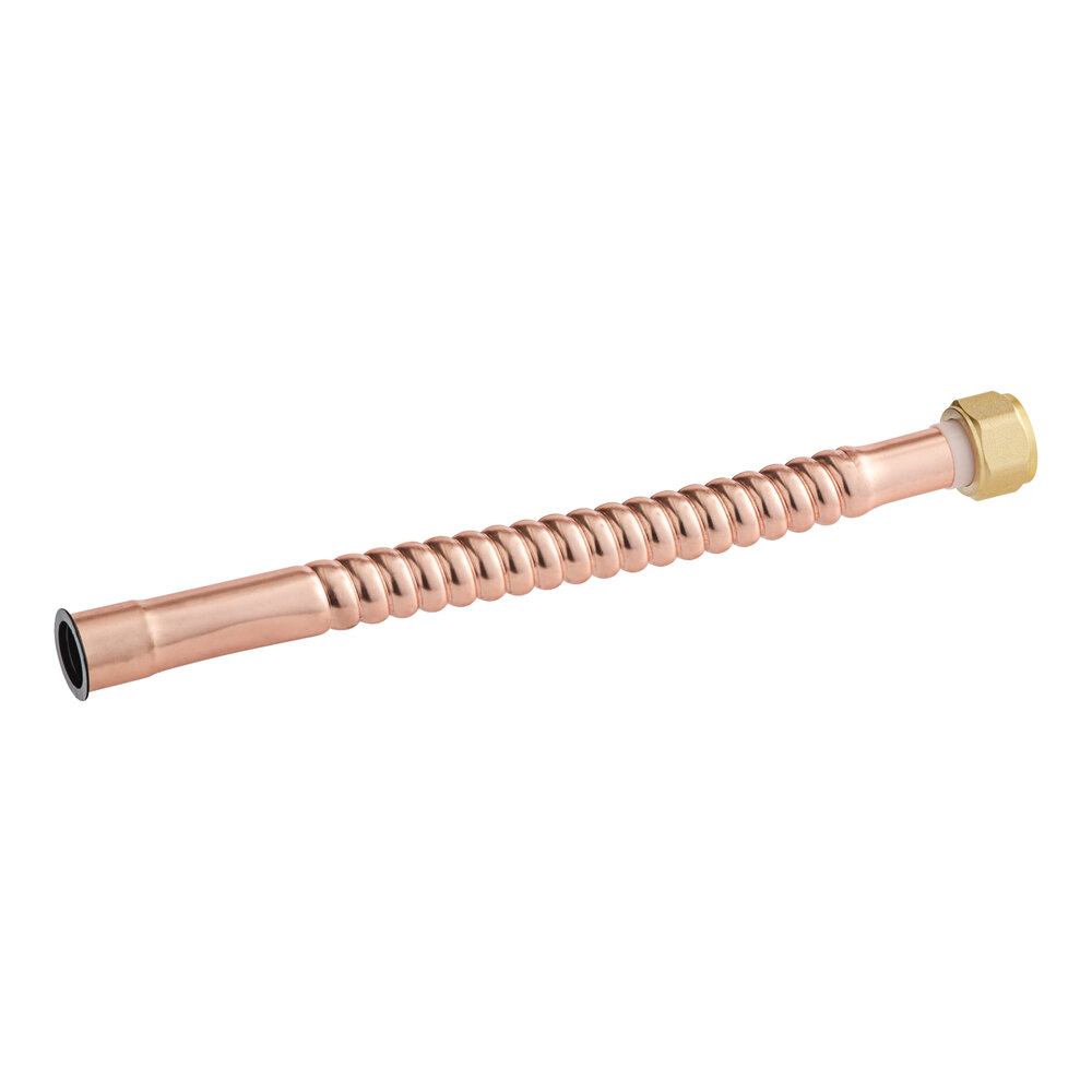 Easyflex EFWC-034C-1060-12 12" Copper Water Heater Connector with 3/4" Female Connection and 3/4" Sweat Connection