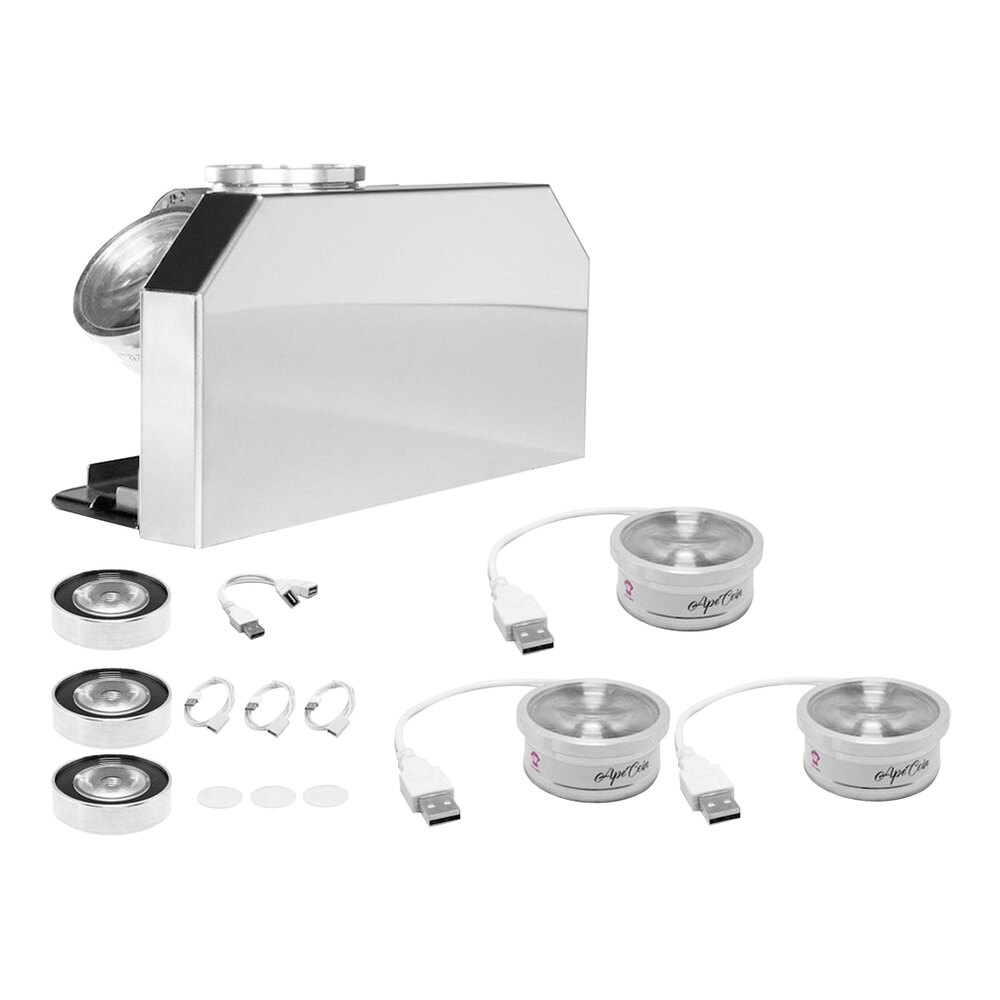 Ape Labs Trifecta 2.0 CoinBank Kit with 3 LED Lights and 3 Lenses